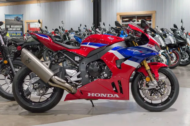 2025 Honda® CBR1000RR-R Fireblade SP — front three-quarter view