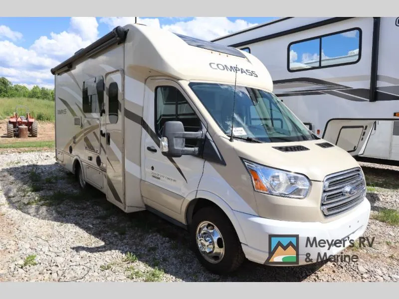 2018 Thor Motor Coach Compass 23TB — front three-quarter view