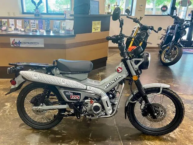 2025 Honda® Trail125 — front three-quarter view