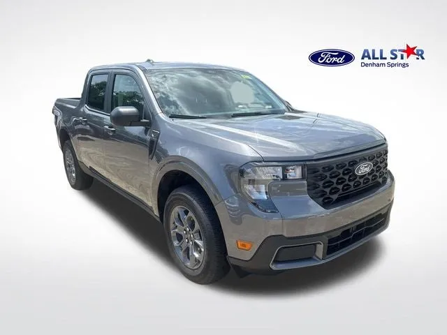 2026 Ford Maverick XLT in Carbonized Gray Metallic — front three-quarter view