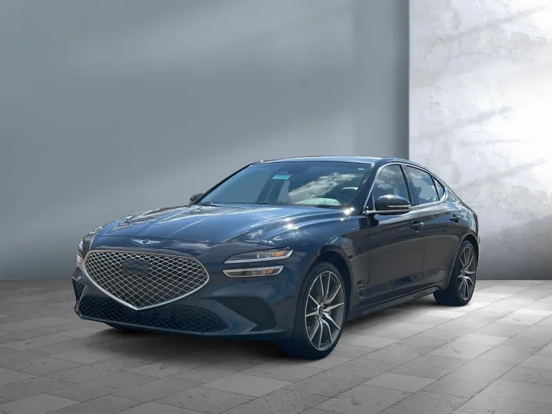 2025 Genesis G70 — front three-quarter view
