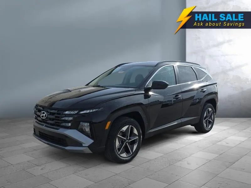 2026 Hyundai Tucson Hybrid — front three-quarter view