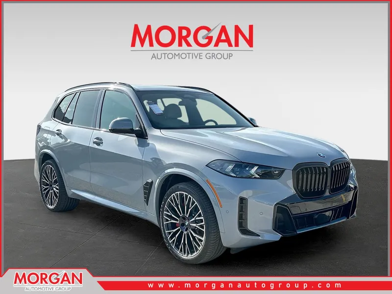 2026 BMW X5 sDrive40i in Gray Metallic — front three-quarter view