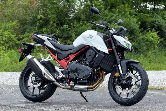 2025 Honda® CB750 Hornet — front three-quarter view