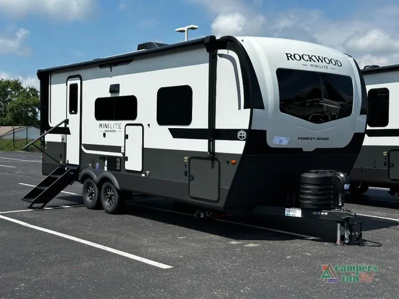 2027 Forest River RV Rockwood Mini Lite — front three-quarter view