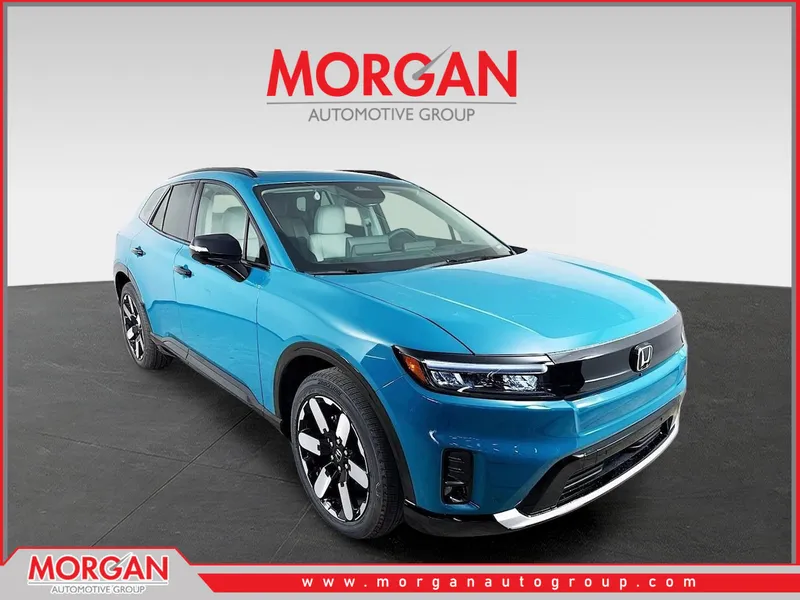 2026 Honda Prologue Elite in North Shore Pearl — front three-quarter view