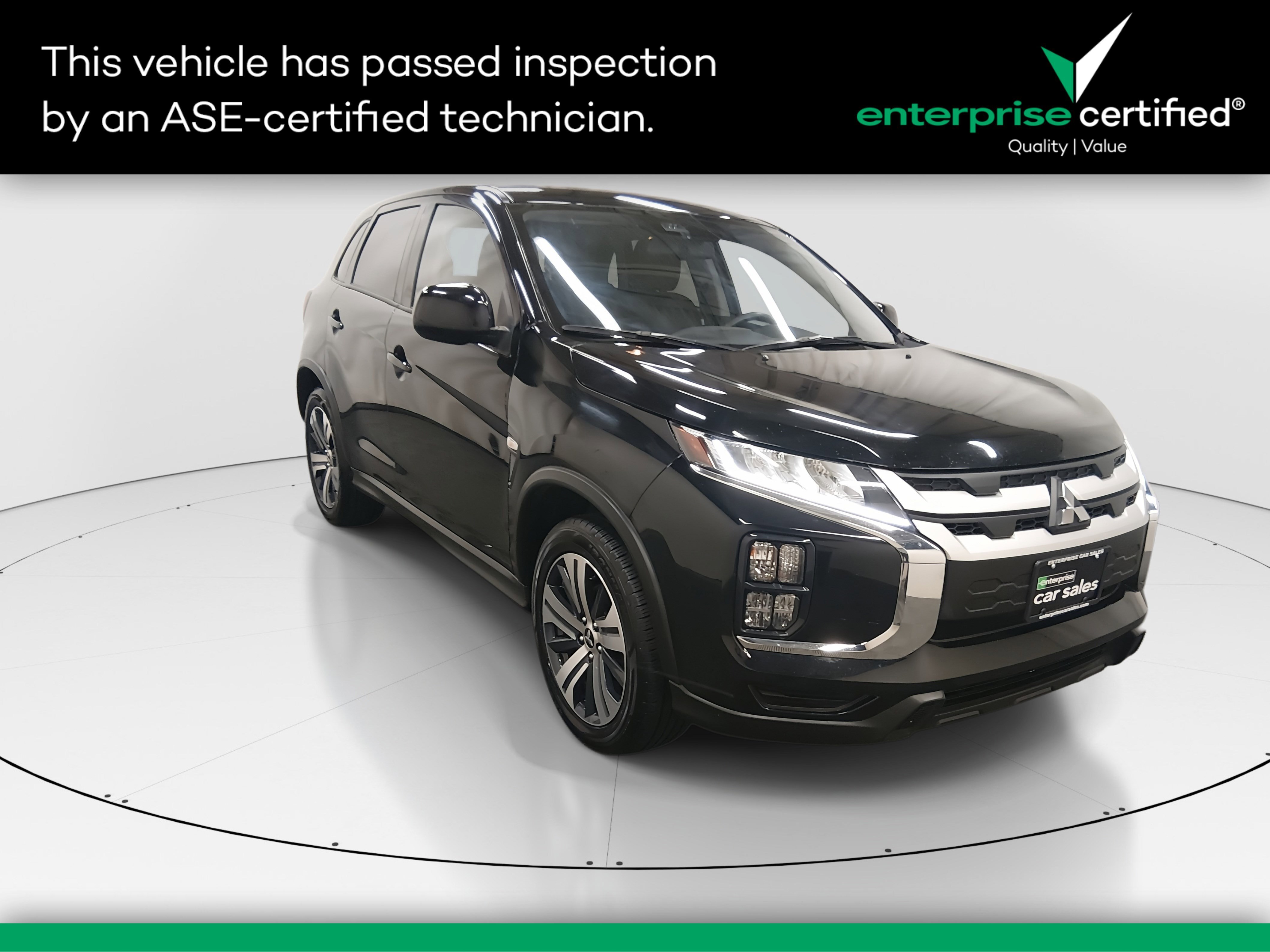 2024 Mitsubishi Outlander Sport ES 2.0 AWC — front three-quarter view