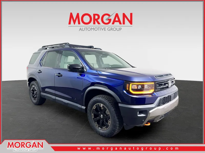 2026 Honda Passport TrailSport Elite in Blue — front three-quarter view