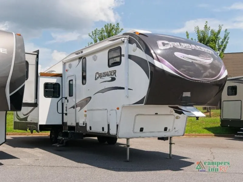 2013 Forest River RV Crusader — front three-quarter view