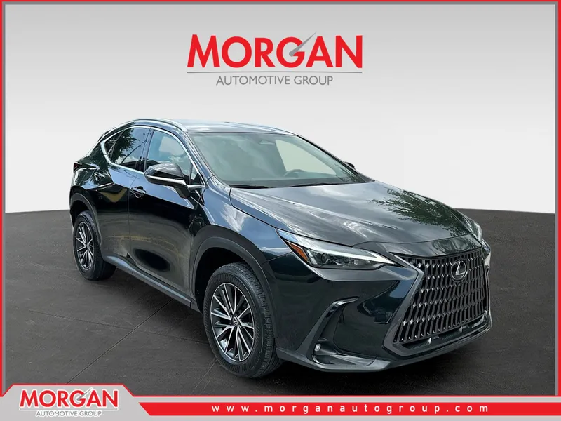 2024 Lexus NX 250 Base in Black — front three-quarter view