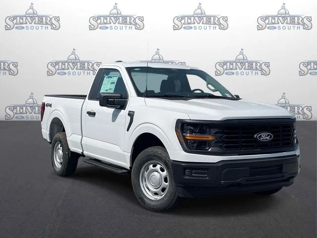 2026 Ford F-150 XL in White — front three-quarter view