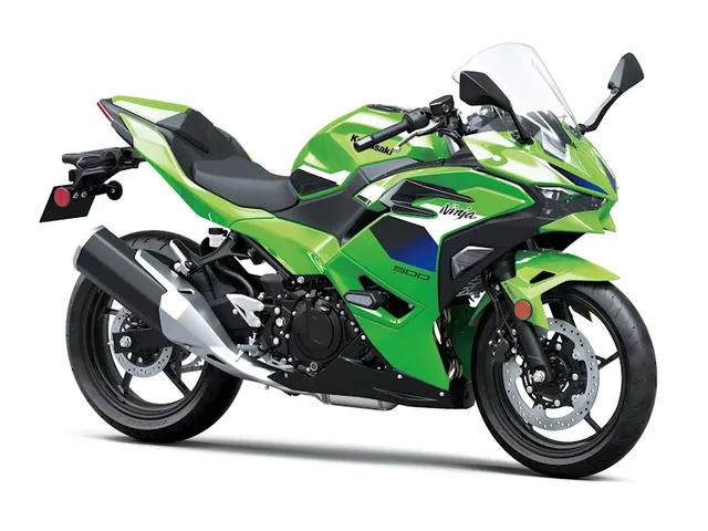 2026 Kawasaki Ninja® 500 SE ABS — front three-quarter view