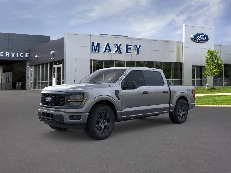 2026 Ford F-150 STX® in Carbonized Gray Metallic — front three-quarter view