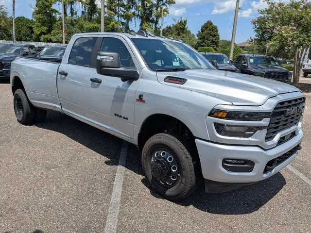 2026 RAM 3500 Big Horn in Silver-Zynith Exterior Paint — front three-quarter view