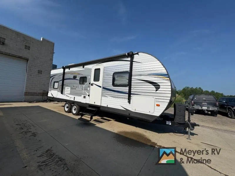 2017 Forest River RV Salem 27DBUD — front three-quarter view