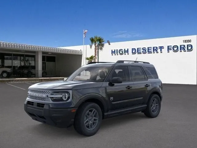 2026 Ford Bronco Sport Big Bend in Shadow Black — front three-quarter view