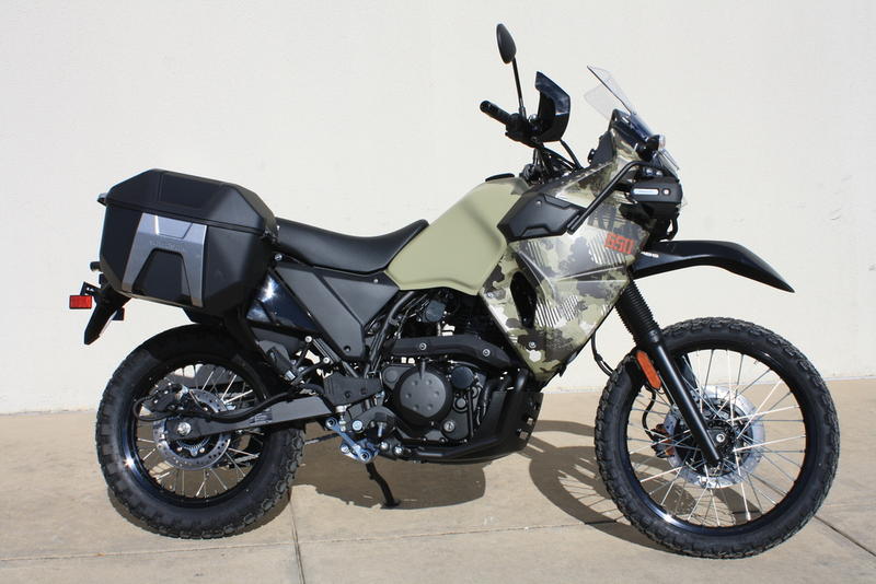 2026 Kawasaki KLR650 Adventure ABS — engine compartment view