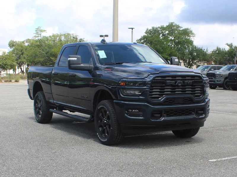 2026 RAM 2500 Big Horn in Forged Blue Metallic Exterior Paint — front three-quarter view