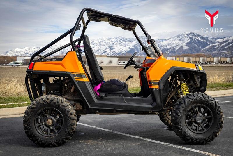 2014 Polaris RZR S 800 EPS White Lightning LE — photo 7 view