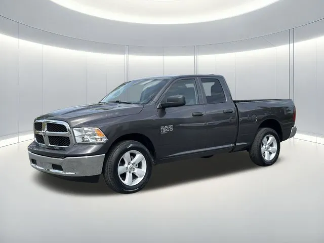 2024 Ram 1500 Classic SLT in Gray — front three-quarter view