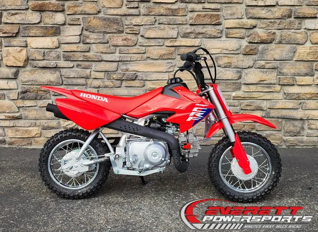 2026 Honda® CRF50F — front three-quarter view