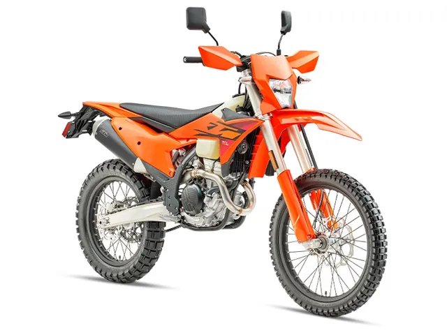 2026 KTM 350 EXC-F — front three-quarter view