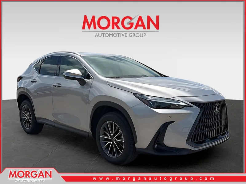 2022 Lexus NX 350 Premium in Silver — front three-quarter view