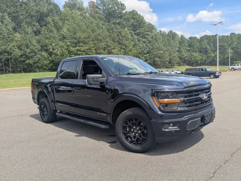 2024 Ford F-150 XLT — front three-quarter view