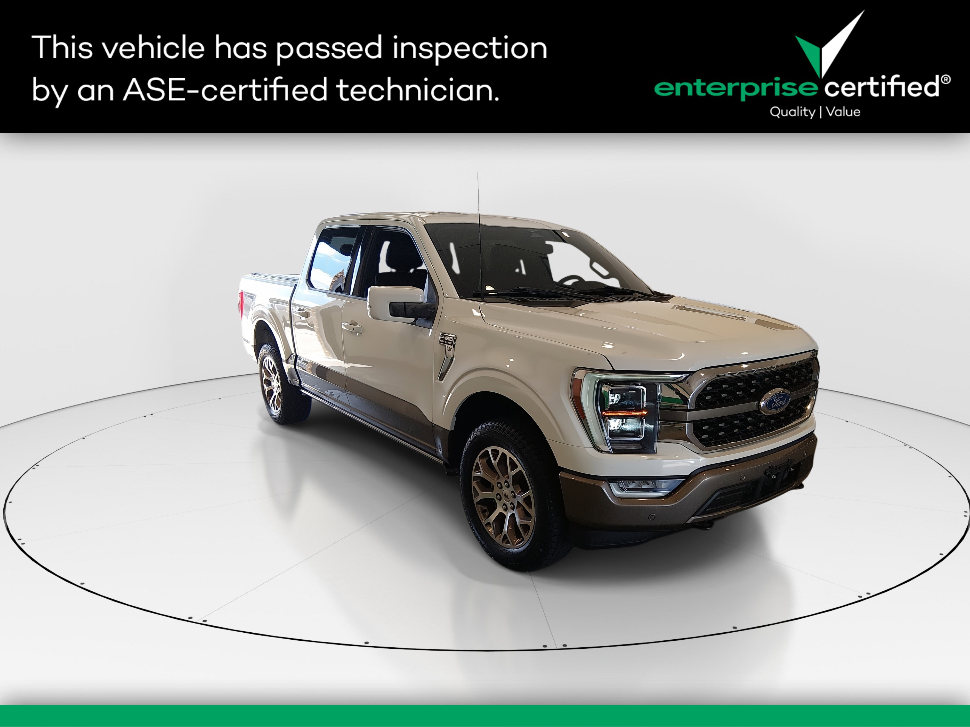 2023 Ford F-150 King Ranch 4WD — front three-quarter view