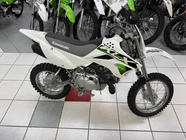 2026 Kawasaki KLX®110R L — front three-quarter view