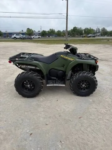 2025 Yamaha Kodiak 450 EPS — front three-quarter view