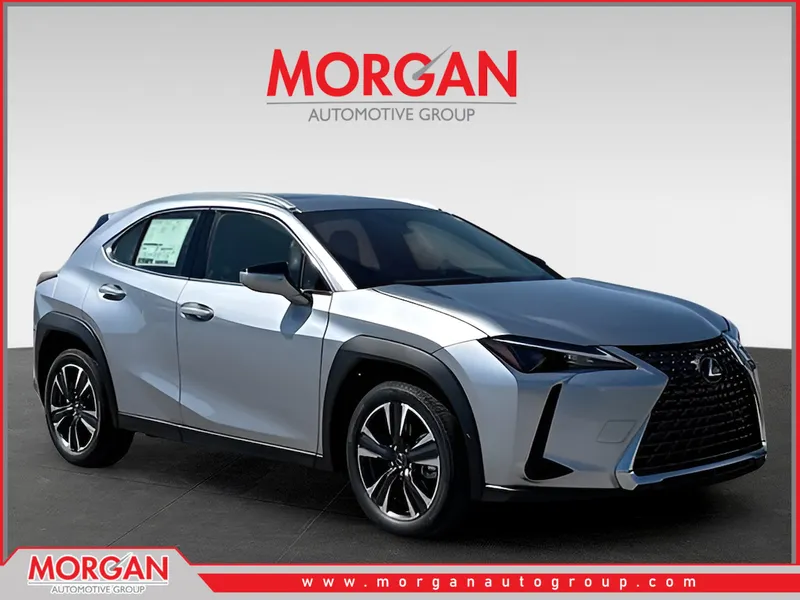 2026 Lexus UX 300h in Iridium — front three-quarter view