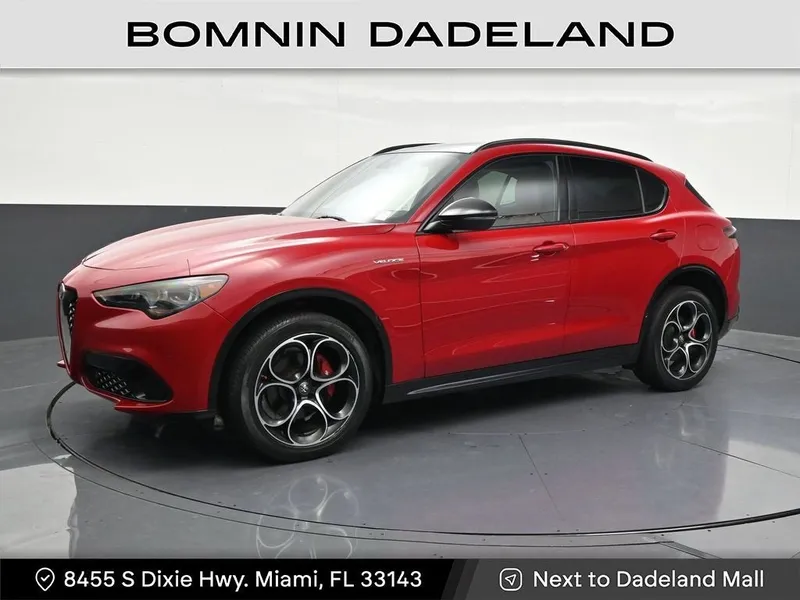 2024 Alfa Romeo Stelvio Veloce — front three-quarter view