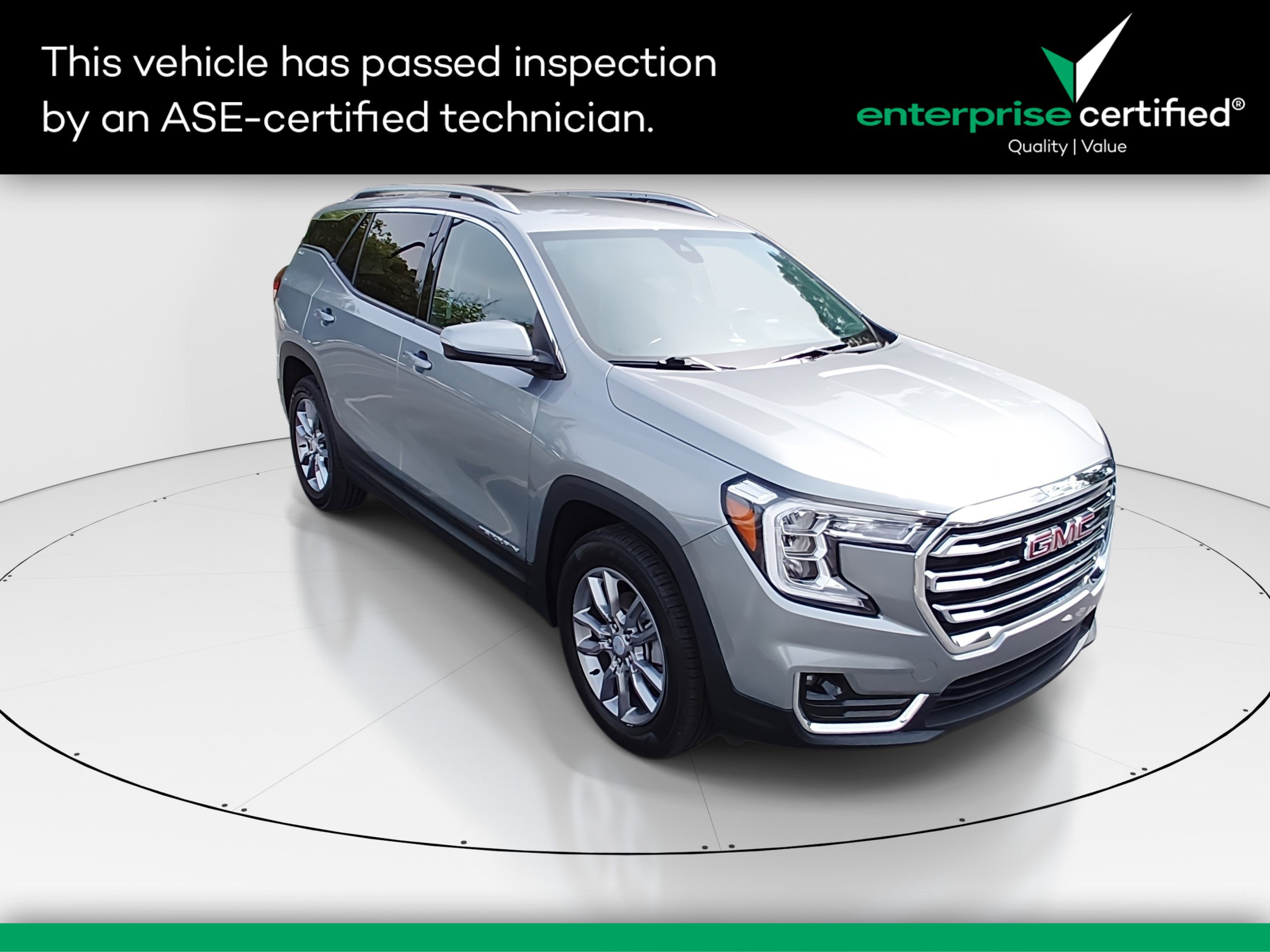 2024 GMC Terrain FWD 4dr SLT — front three-quarter view