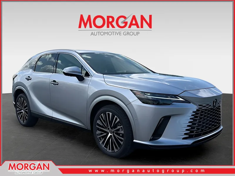 2026 Lexus RX 350 Premium+ in Iridium — front three-quarter view