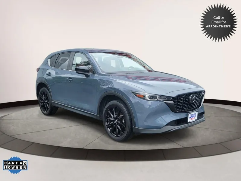 2023 Mazda Mazda CX-5 2.5 S Carbon Edition in Gray — front three-quarter view