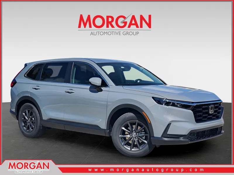 2026 Honda CR-V EX-L in Urban Gray Pearl — front three-quarter view