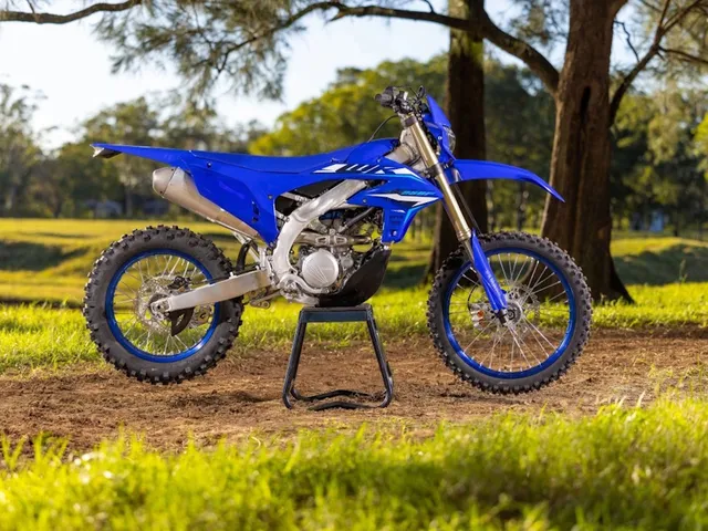 2026 Yamaha WR250F — front three-quarter view