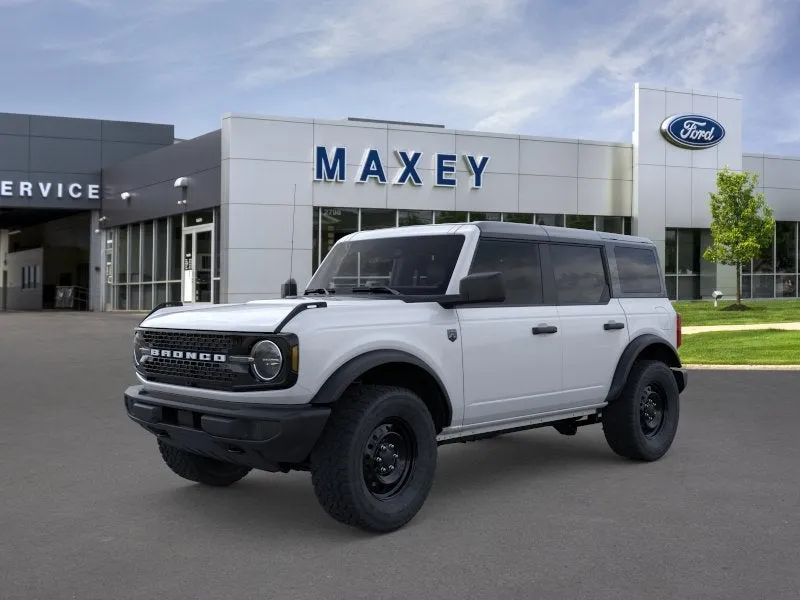 2026 Ford Bronco Big Bend® in Oxford White — front three-quarter view