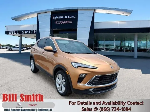 2026 Buick Encore GX Preferred in Copper Ice Metallic — front three-quarter view