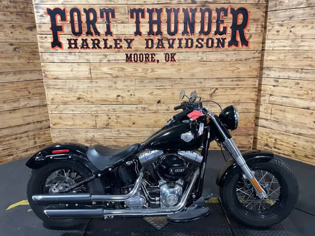 2016 Harley-Davidson® Softail Slim FLS — front three-quarter view