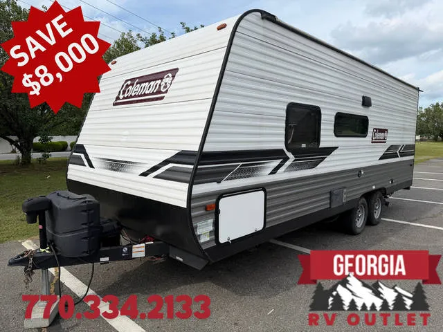 2022 Dutchmen Coleman Lantern LT 214BH — front three-quarter view