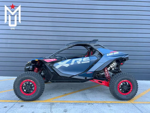 2026 Can-Am® Maverick R X RS with Smart-Shox Dusty Navy