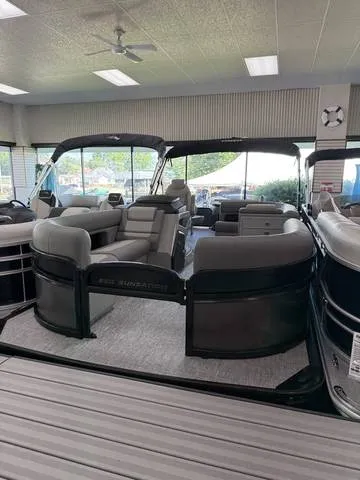 2026 Premier 230 Sunsation Angler 2PT — front three-quarter view