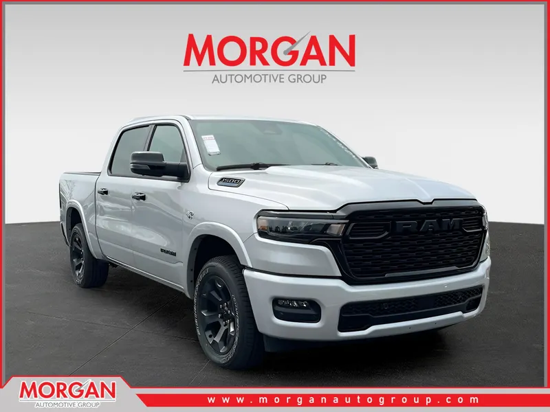 2026 Ram 1500 Big Horn/Lone Star in Silver — front three-quarter view