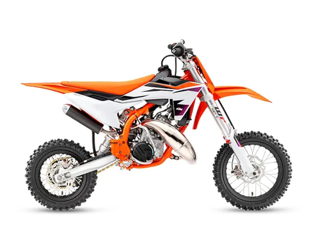 2026 KTM 50 SX — front three-quarter view