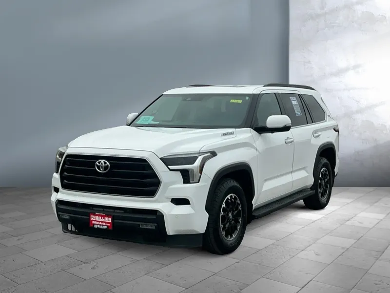 2026 Toyota Sequoia — front three-quarter view