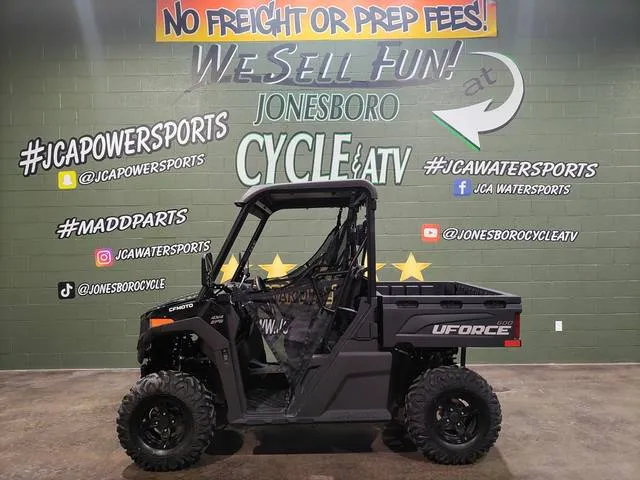 2025 CFMOTO UFORCE 600 — front three-quarter view