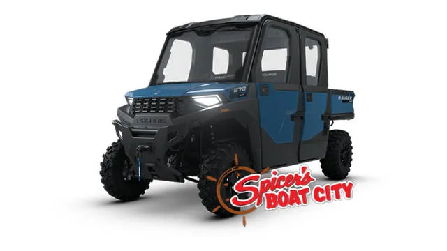 2026 Polaris® RANGER CREW SP 570 NorthStar Edition-Zenith Blue — front three-quarter view