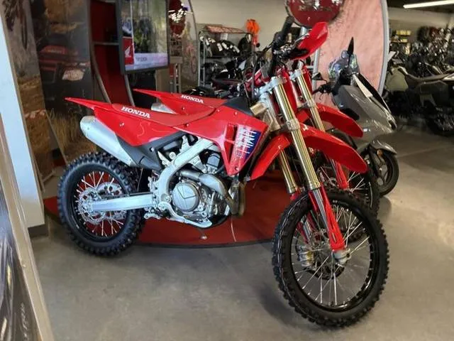 2026 Honda® CRF450RX — front three-quarter view